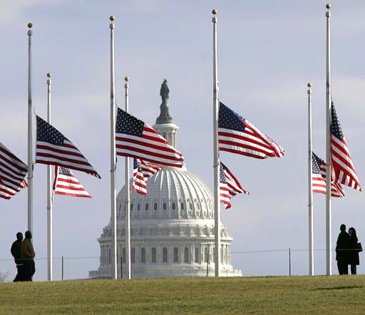 Half Mast Flag Pictures, Images and Photos