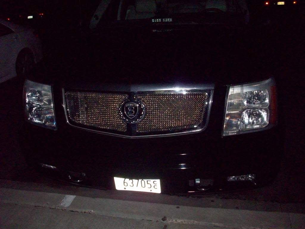 Just installed my STRUT GRILLE Cadillac Owners Forum