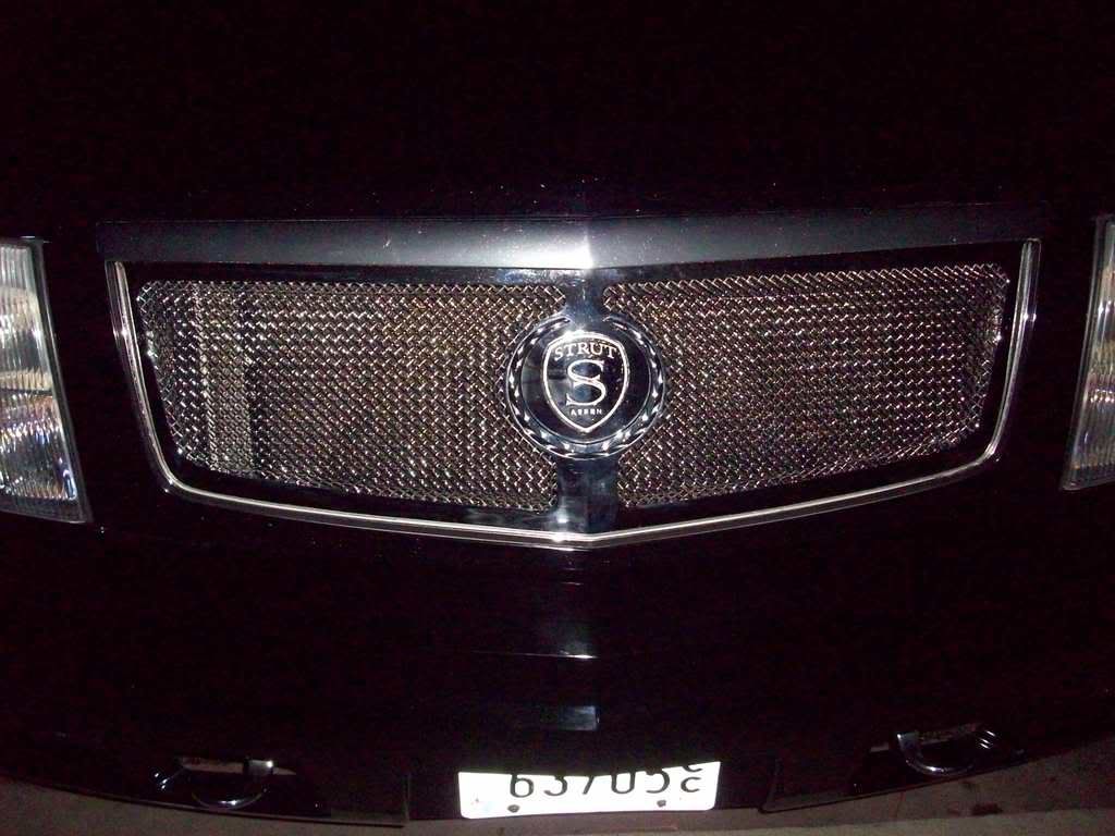 Just installed my STRUT GRILLE Cadillac Owners Forum