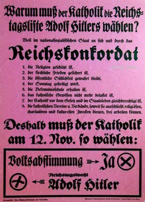 Nazi-Wahlplakat