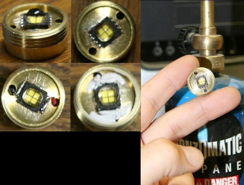 MCE direct solder to brass
