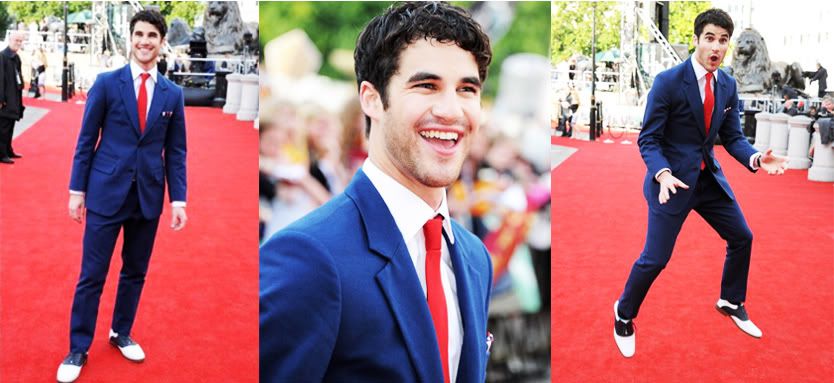 Darren+criss+harry+potter+premiere+joe+walker