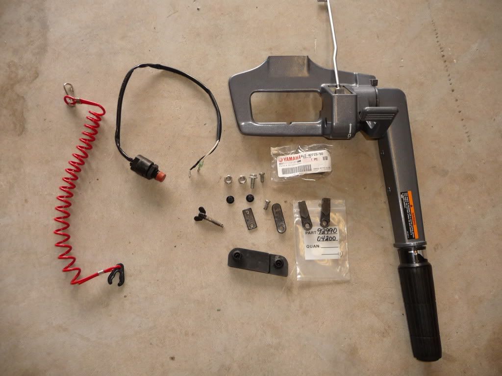 SOLD/EXPIRED 2008 Yamaha 25hp 2 Stroke OEM Tiller Handle Microskiff Dedicated To The