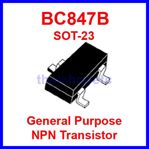 50 Pcs. BC847B BC847 General Purpose NPN Transistor | EBay