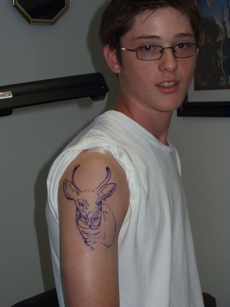 Phillip wanted a Tattoo for