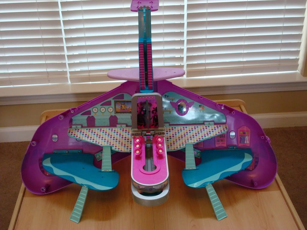 polly pocket flying fabulous jet