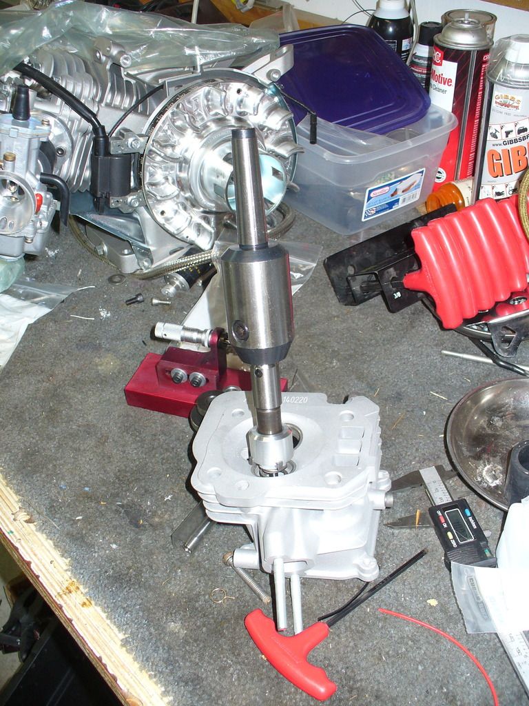 Big Valve seat cutting Bob's 4 Cycle Karting