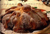 Pan de Muerto - Special bread for Day of the Dead