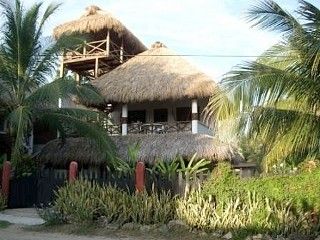 Mexico Home Patio Bar with Palapa