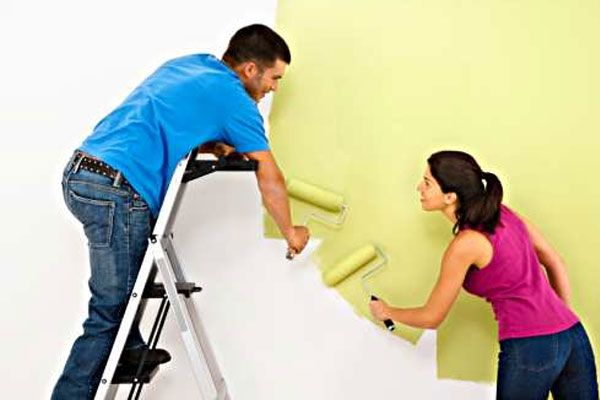 painting their home with color
