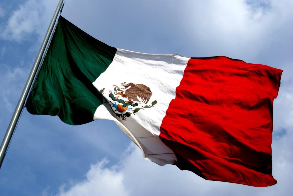Mexico oficial flag