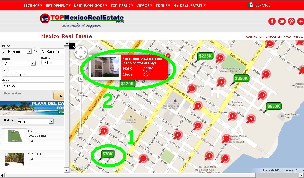 Property search in Mexico