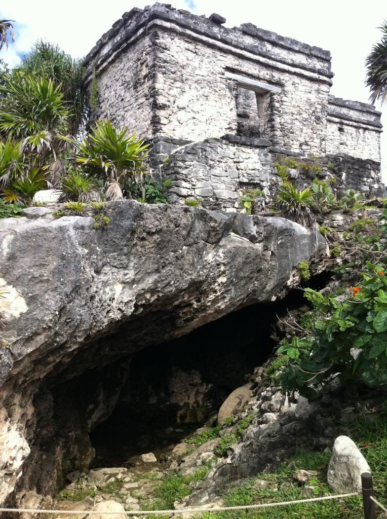 Mayan Temple at Tulum Mayan civilization Dec 21 2012
