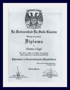 Mexico Real Estate diploma