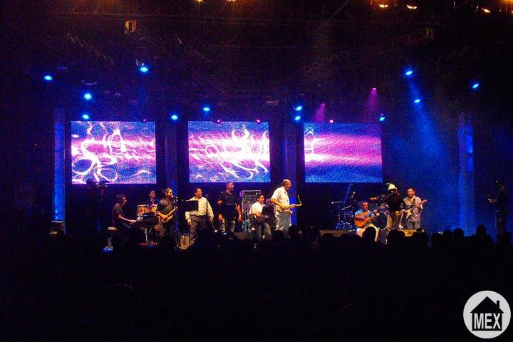Performance at the Riviera Maya Jazz Festival