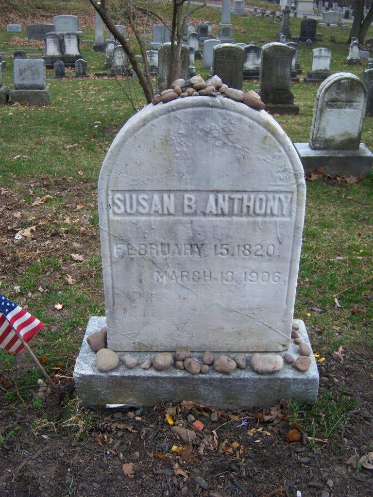 Susan B Anthony Grave Photo by doramu13 Photobucket