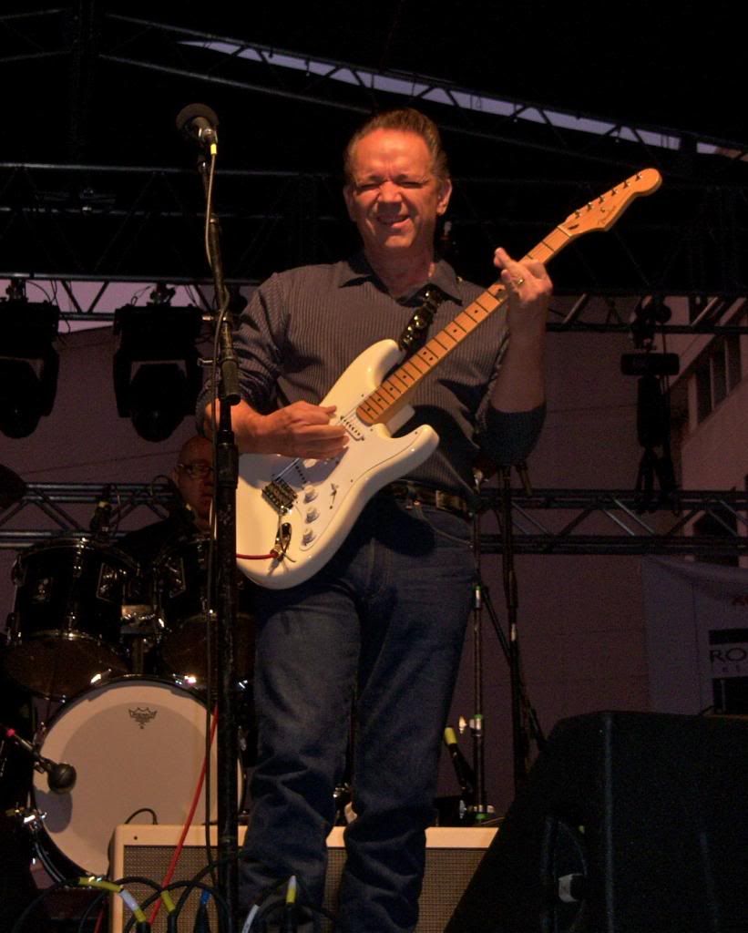 Jimmie Vaughan and the Tilt A World Band get down