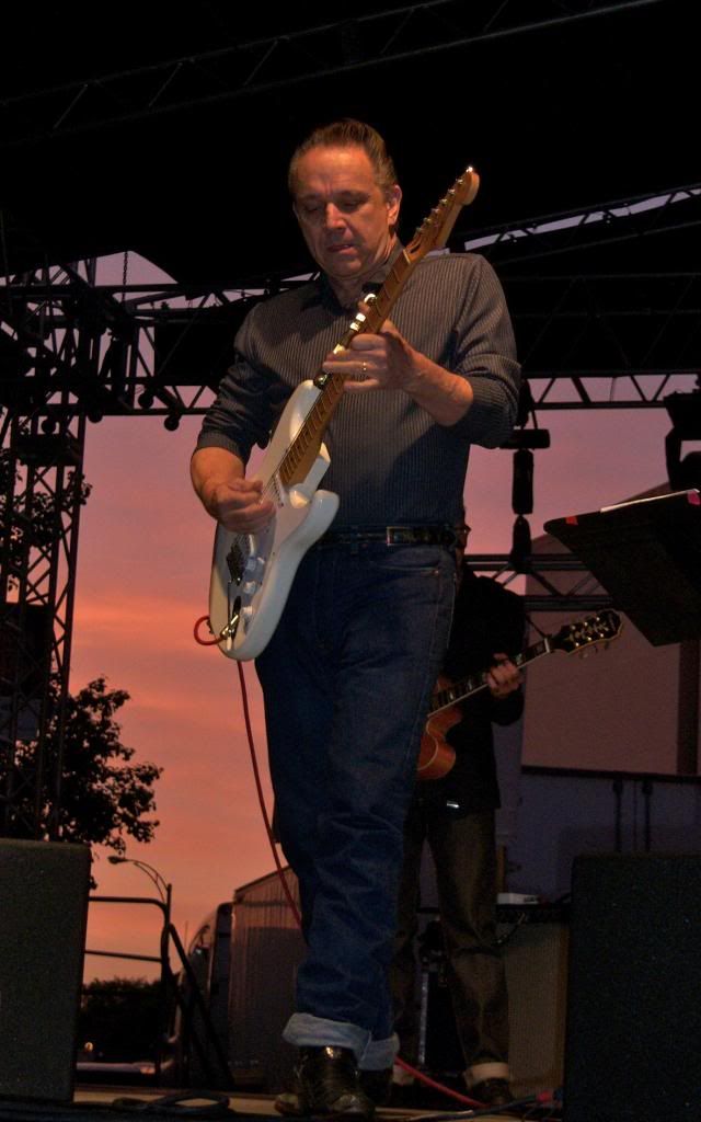 Jimmie Vaughan and the Tilt A World Band sunset