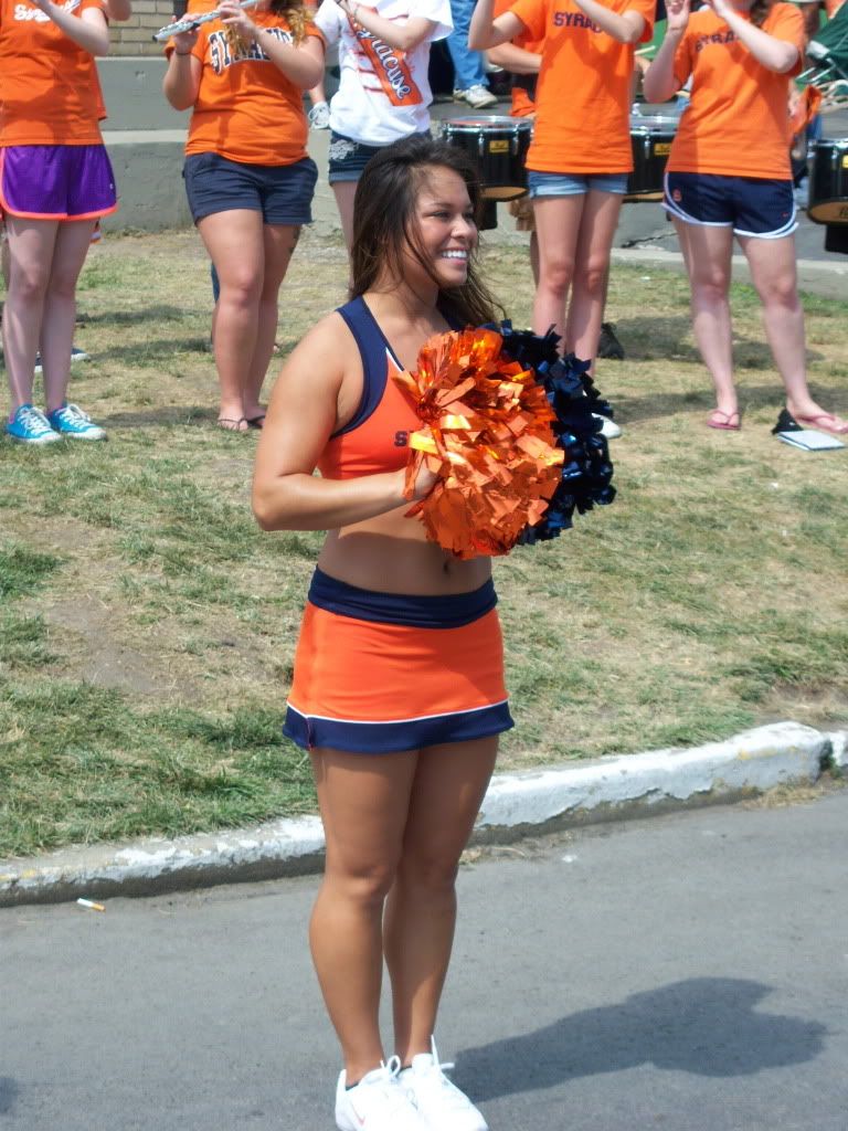 New York State Fair 2012 - brunette cheerleader
