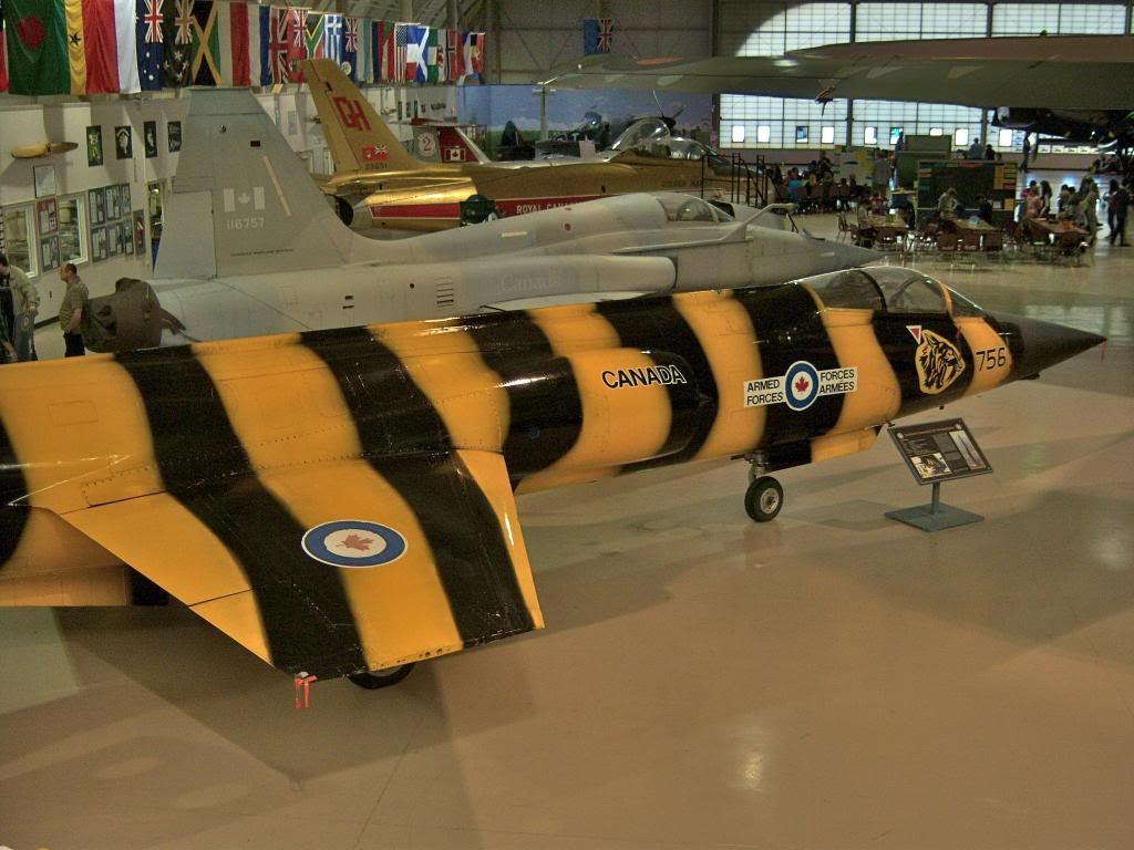 Canadian Warplane Exhibit - Lockheed CF-104 Starfighter