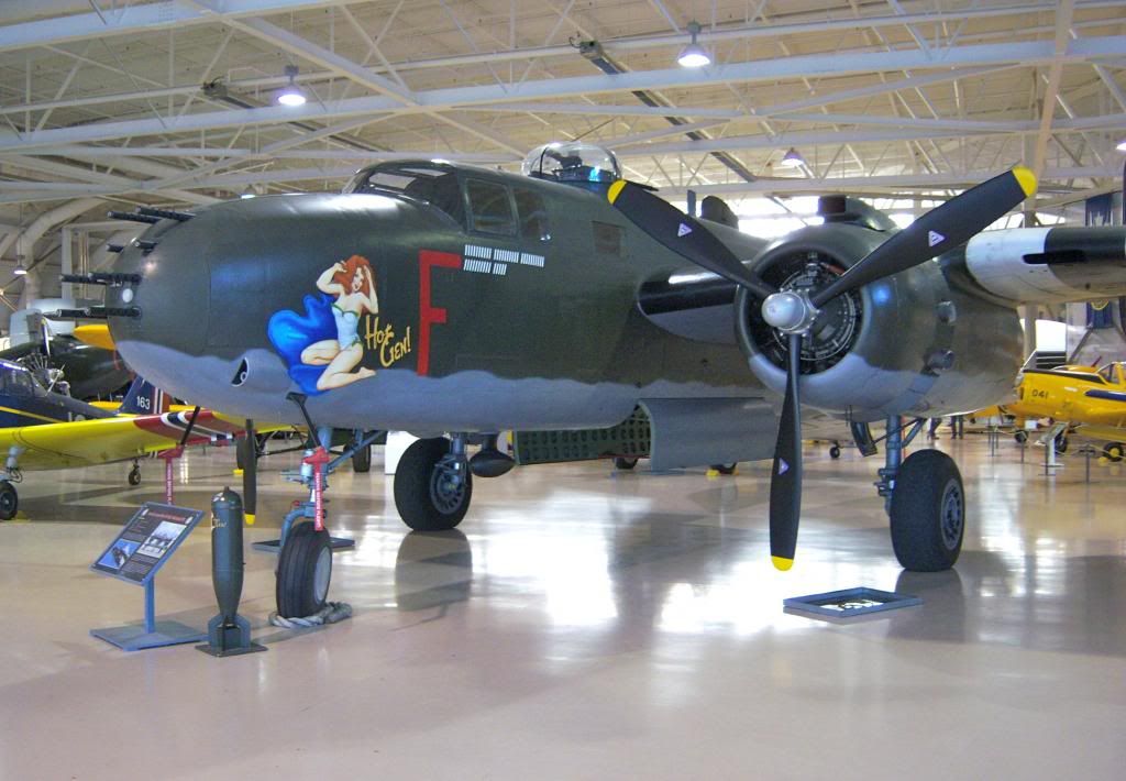 Canadian Warplane Exhibit - North American B 25J Mitchell III