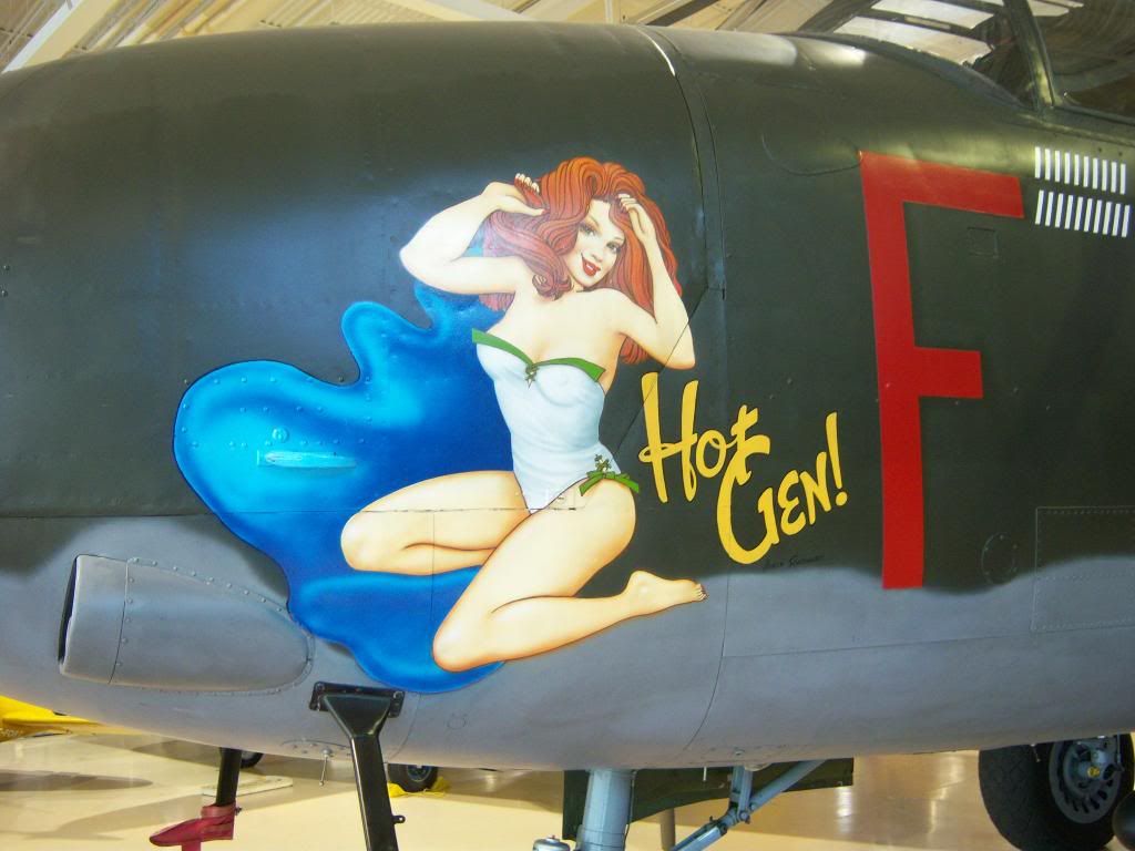 Canadian Warplane Exhibit - North American B 25J Mitchell III - Hot Gen!