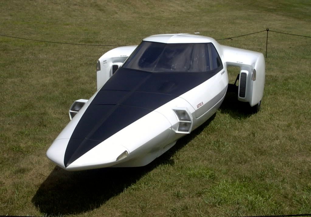 white concept car
