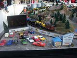 drive-in and trains