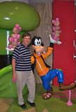 me and Goofy @ Orlando Airport
