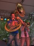 Red Baraat french horn