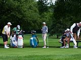 Tamulis, D'Alessio and Christal Boeljon @ 17th hole LPGA