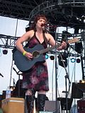 Ambre McLean purple dress - Burlington Sound Of Music Festival