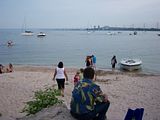 beach at Burlington, ON