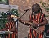 Sierra Leone's Refugee All-Stars @ Rochester Jazzfest pose