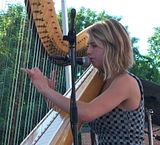 Mikaela Davis @ Boulder Music Festival close up