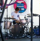 Joywave @ Boulder Music Festival drummer