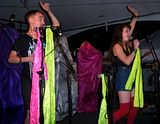 Rubblebucket Orchestra @ Boulder Music Festival hands up