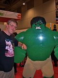 2012 Toronto Fan Fest - me and Lego Hulk