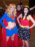 2012 Toronto Fan Expo - Supergirl and Wonder Woman plus unknown