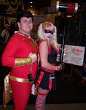 2012 Toronto Fan Fest - Captain Marvel & Harley Quinn