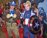 2012 Toronto Fan Fest - Captain America twice