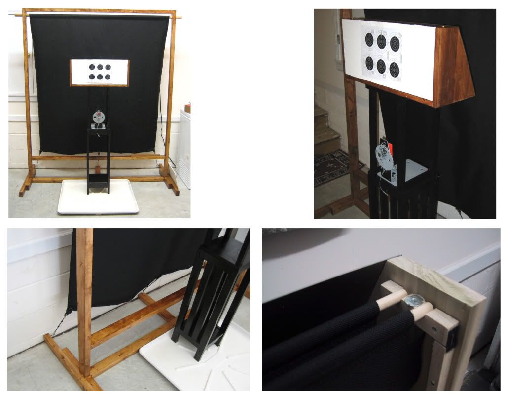 Airgun forum Indoor pellet trap back stop