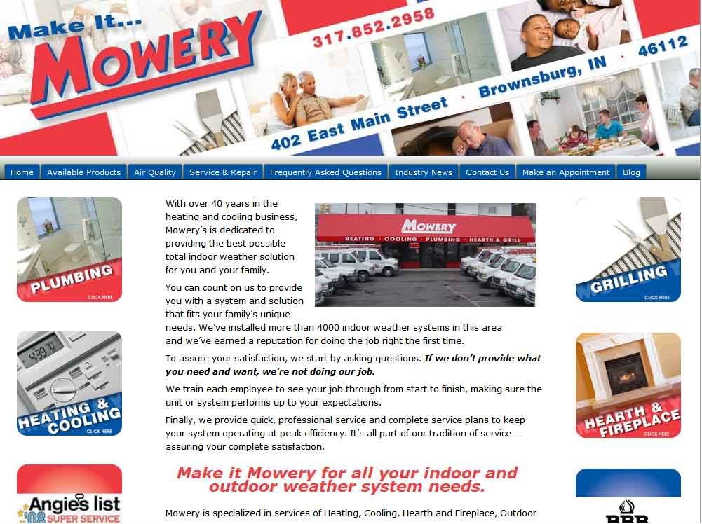 Make it Mowery website 1