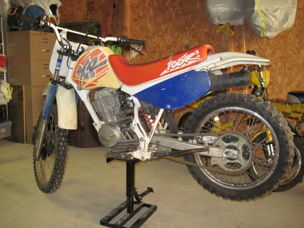 my XR100 build-decent amout of pics | SuperMoto Junkie