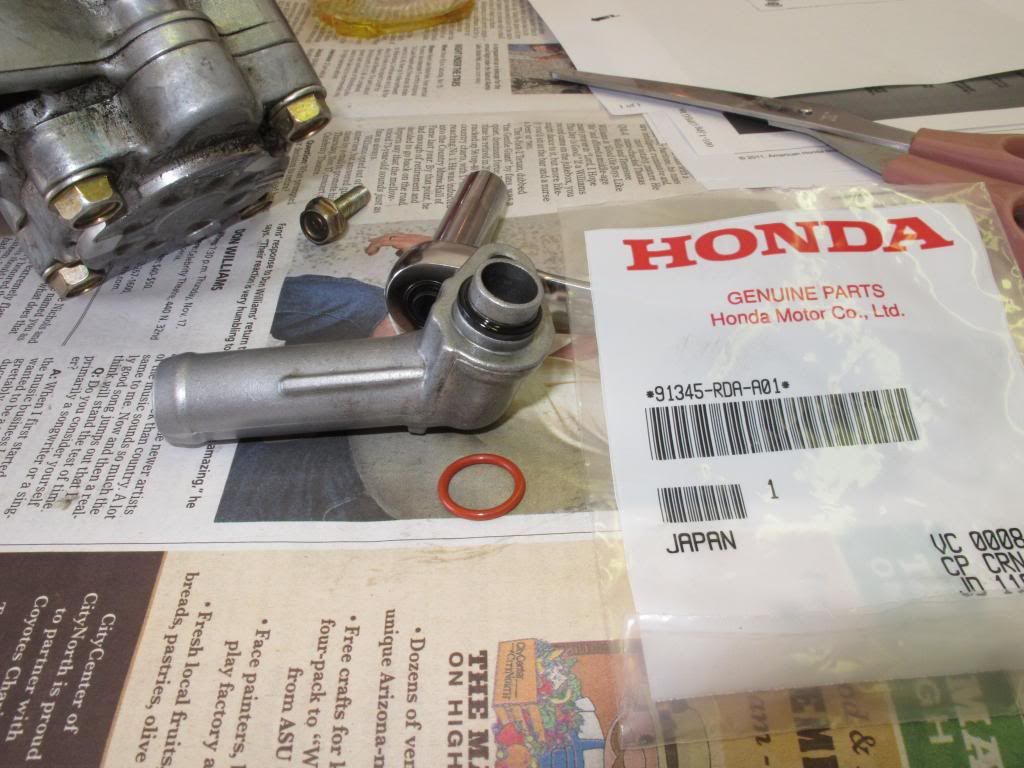 Honda odyssey power steering pump whining noise #3