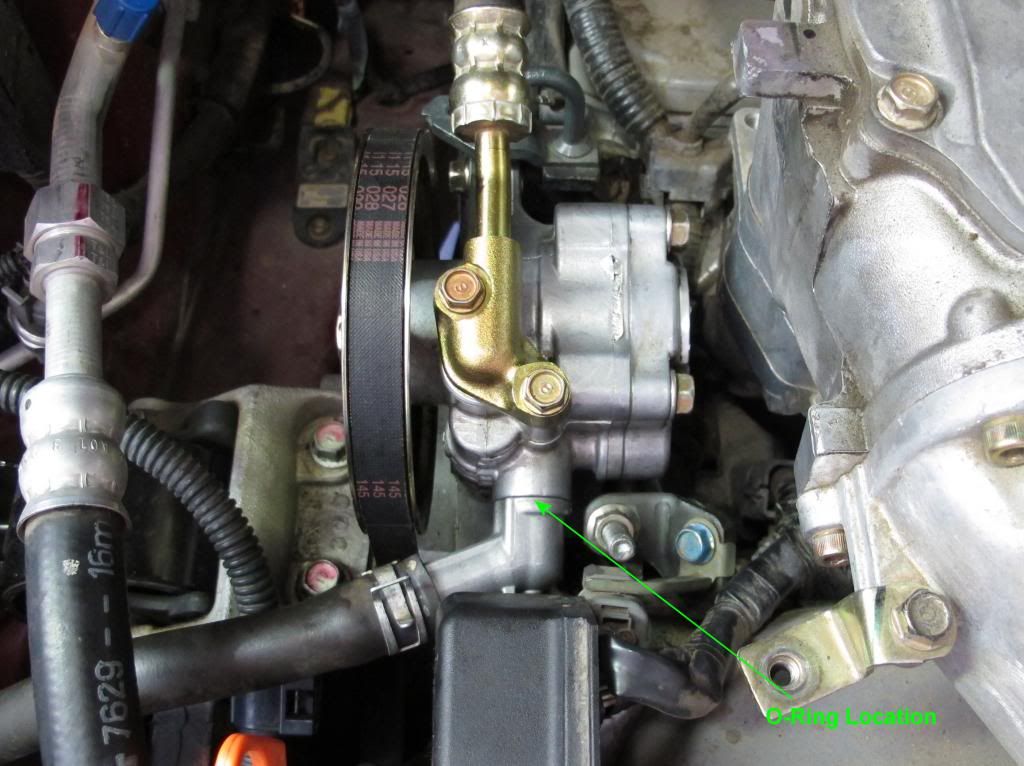 Honda odyssey power steering pump whining noise #4