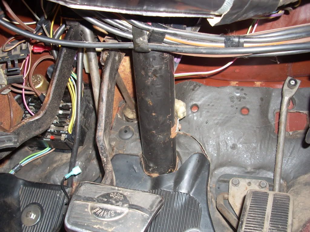 Turbo 400 Wiring Harness Through Firewall For Accelerator