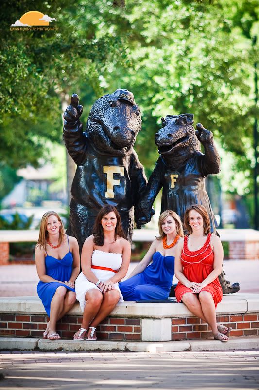 University of Florida Gator Statue UF Albert and Alberta Statue