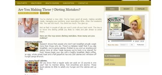 7 Dieting Mistake Article