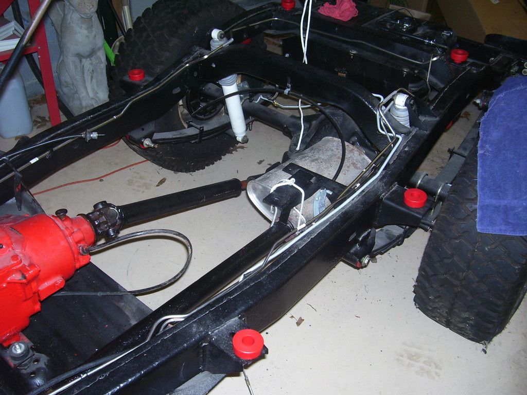 Need a little help with the inline tube fuel return lines..... Jeep